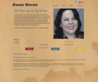 Gwenmoran.com(Home) Screenshot