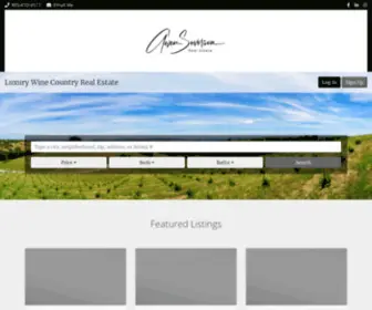 Gwenseverson.com(Paso Robles Real Estate) Screenshot