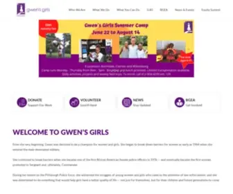 Gwensgirls.org(Inspiring New Destiny) Screenshot