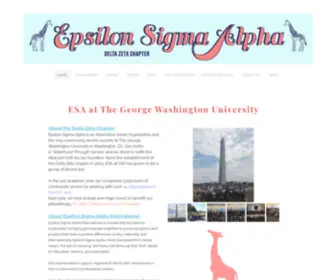 Gwesa.org(EPSILON SIGMA ALPHA) Screenshot