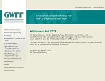 GWFF.de(Willkommen) Screenshot