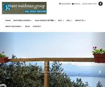 GWgkelowna.com(Kelowna Real Estate) Screenshot