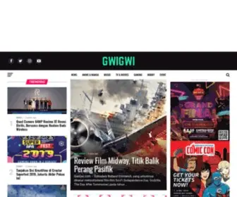 GwiGwi.com(Pop Culture Digital Magazine) Screenshot
