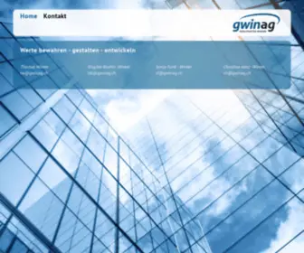 Gwinag.ch(Gwin AG) Screenshot