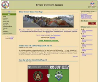 Gwinnettbsa.org(Button Gwinnett District) Screenshot