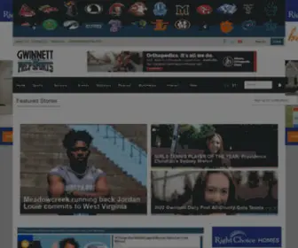 Gwinnettprepsports.com(Gwinnett prep sports) Screenshot