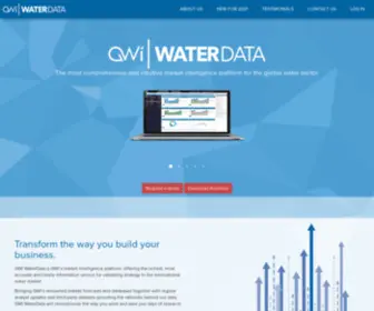 Gwiwaterdata.com(WaterData) Screenshot