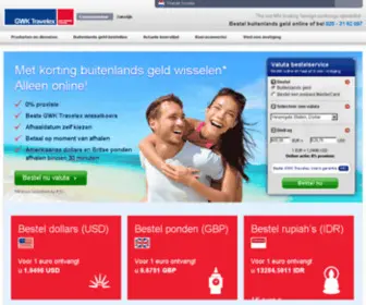 GWK.nl(Vreemde valuta bestellen) Screenshot