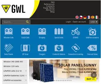 GWL.eu(Your complete power solutions at our global e) Screenshot