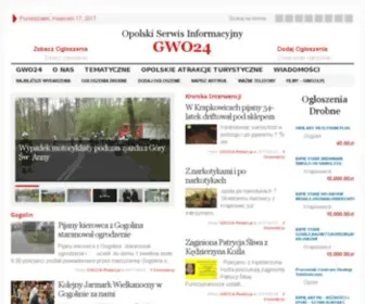 Gwo24.pl(Lokalny Serwis Informacyjny woj) Screenshot