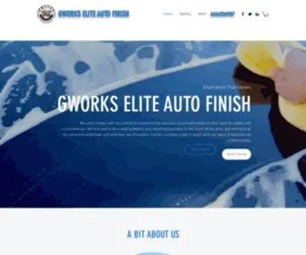 Gworkseliteautofinish.com(GWORKS ELITE AUTO FINISH) Screenshot