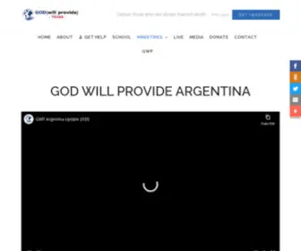 Gwpargentina.org(GOD WILL PROVIDE ARGENTINA) Screenshot