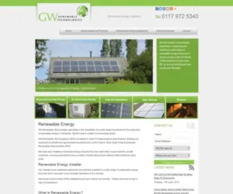 Gwrenewables.co.uk(Renewable Energy Somerset & Taunton) Screenshot