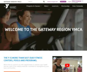 GWRYmca.org(Gateway Region YMCA) Screenshot