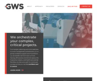 GWspartners.com(Commercial Moving and Project Management for Complex Moves) Screenshot