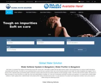 GWsro.com(Water Softener Systems in Bangalore) Screenshot