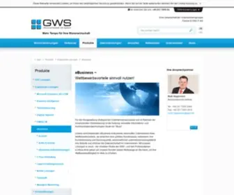 GWSshop.de(GWS mbH) Screenshot