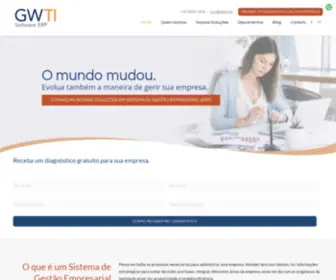 Gwti.net(Softwares de Sistemas de Gestão Empresarial ERP) Screenshot