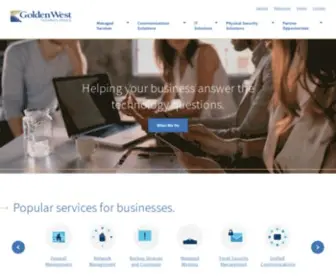 Gwtis.com(Golden West Technologies) Screenshot