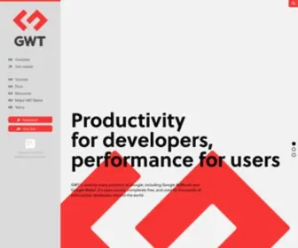 GWTproject.org(GWT Project) Screenshot