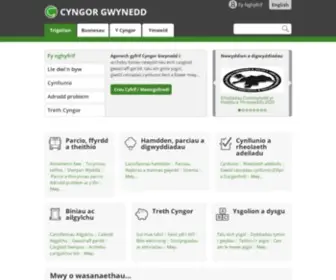 GWynedd.gov.uk(Trigolion) Screenshot