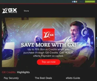 GX.com.sg(GX) Screenshot