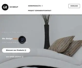 GXgroup.eu(Your FTTH and GPON partner) Screenshot