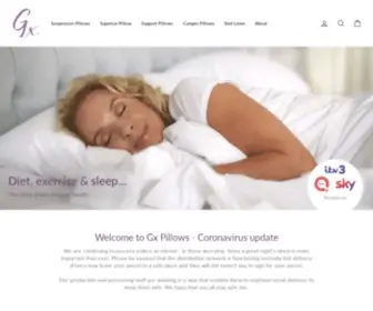 Gxpillows.co.uk(Gx Pillows) Screenshot