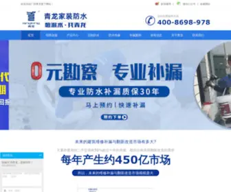 Gxqinglong.com(广西青龙化学建材有限公司网) Screenshot