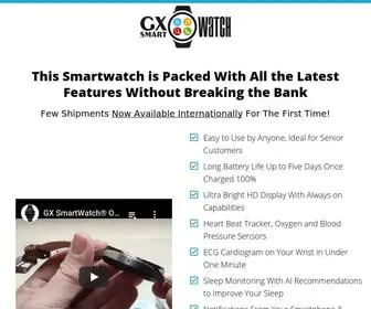 GXsmartwatch-Official.com(GX SmartWatch®) Screenshot