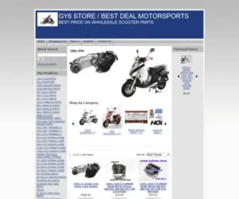 GY6Store.com(GY6 STORE WHOLESALE 150cc GY6) Screenshot