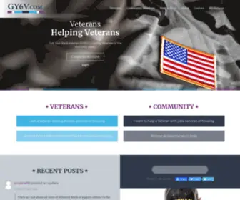 GY6V.com(Got Your Back Veteran) Screenshot