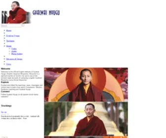 Gyalwai-Nyugu.com(Gyalwai Nyugu) Screenshot