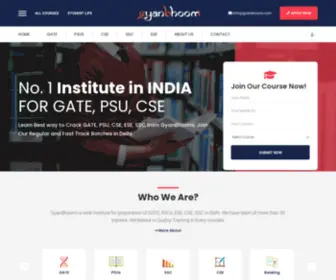 Gyanbhoomi.com(GATE, PSUs, ESE, CSE and SSC) Screenshot