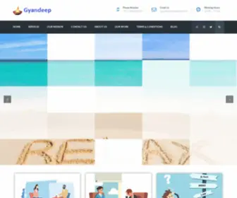 Gyandeeprtk.in(Guidance Counselling and Rehabilitation Services) Screenshot