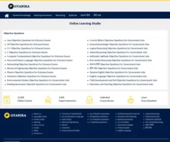 Gyanika.com(Gyanika) Screenshot