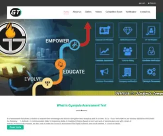 Gyanjula.com(GYANJULA – ASSESSING THE QUALITY IN YOU) Screenshot