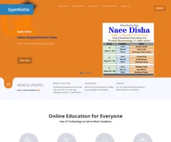 Gyankatta.org(Online exams) Screenshot