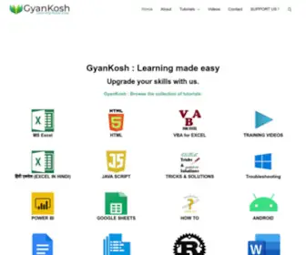 Gyankosh.net(LEARNING MADE EASY) Screenshot