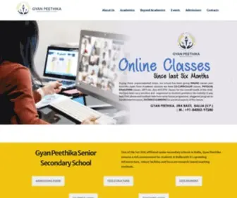 Gyanpeethika.com(Pursuing Excellence) Screenshot