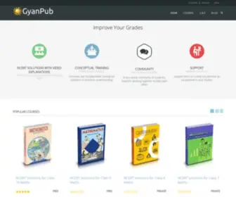 Gyanpub.com(NCERT Text Book Solutions) Screenshot