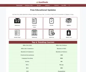 Gyanshaala.com(Gyanshaala) Screenshot