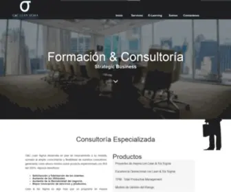 GYcsigma.co(G&C Lean Sigma) Screenshot