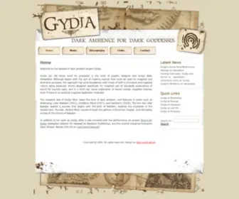 GYdja.com(Dark Ambience for Dark Goddesses) Screenshot