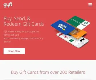 GYFT.com(Buy, Send & Redeem Gift Cards Online or with Mobile App) Screenshot