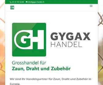 Gygax-Handel.ch(Grosshandel) Screenshot