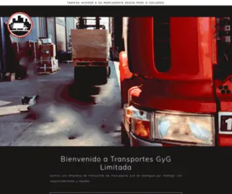 GYGtransportes.cl(Empresa de Transporte de Carga GyG Ltda) Screenshot