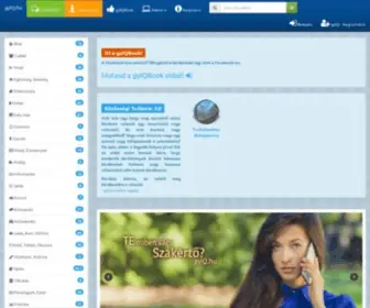 Gyiq.hu(Gyakran Ismételt Kérdések) Screenshot