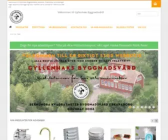 GYllenhaks.se(Gyllenhaks Byggnadsvård AB) Screenshot