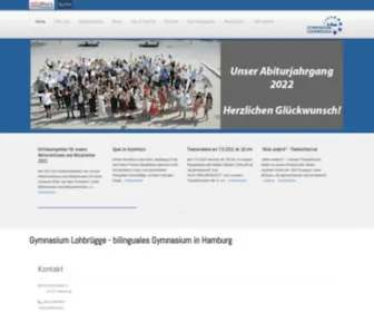 Gyloh.de(Bilinguales Gymnasium in Hamburg) Screenshot